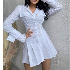 Long Sleeves Shirt Dress