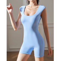 Yoga Pilates Backless Fitted Jumpsuit