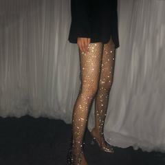 Diamante See-Through Pants