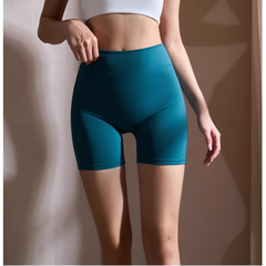 Yoga Pilates Pocket Fitted Fitness Shorts