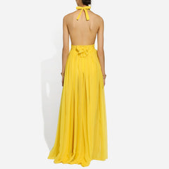 Lace Up Evening Dress Gown