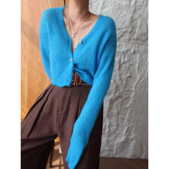 Long Sleeves Knitwear Cardigan