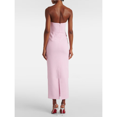 Bow Tube Evening Dress Gown