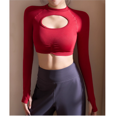 Yoga Pilates Backless Fitted Fitness Top