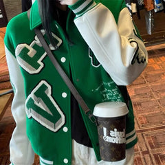 Embroidery Baseball Jacket