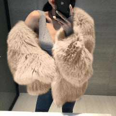 Vegan Fur Coat