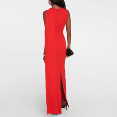 Strap Evening Dress Gown