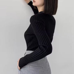 Cut Out Knitwear Sweater