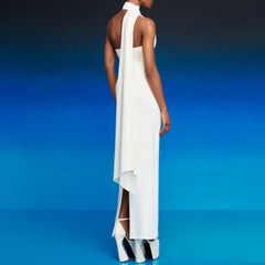 Halter Evening Dress Gown