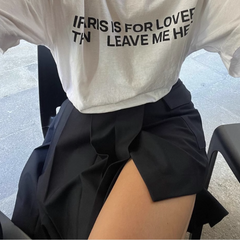 Asymmetric Hem Skirt