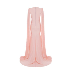 Long Sleeves Maxi Evening Dress Gown