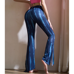 Yoga Pilates Printed Fitted Stretch Leggings