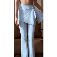 Yoga Pilates Double Layers Fitted Stretch Leggings