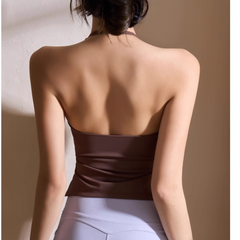 Yoga Pilates Opening Fitted Sports Bra