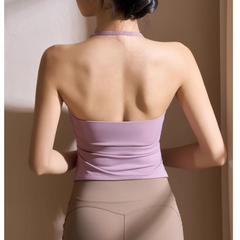 Yoga Pilates Opening Fitted Sports Bra