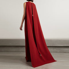 Diamante Maxi Evening Dress Gown