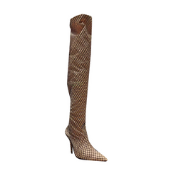 Stiletto Heel Over The Knee Boots