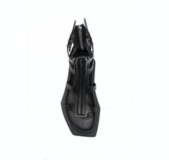 Studded Platform Sandals