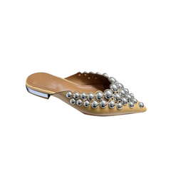 Studded Slippers Slides