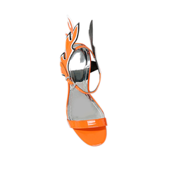 Ankle Strap Wedged Heel Sandals - 7cm