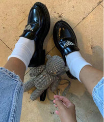 Diamante Triangle Oxfords