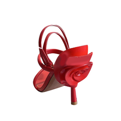 Flower High Heel Sandals
