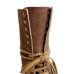 Lace Up Biker Ankle Boots