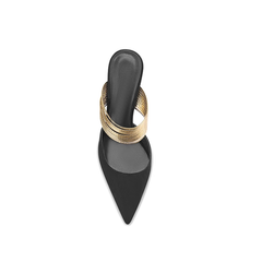 Strappy Mules Sandals - 8cm