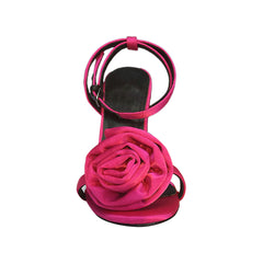 Flower High Heel Sandals