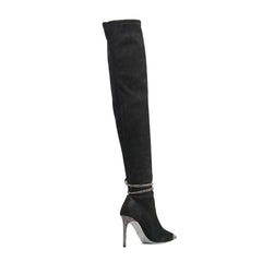Wrap Stiletto Heel Over The Knee Boots