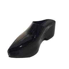 Patent Leather Platform Mules Sandals