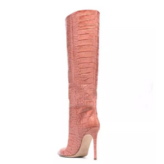 Stiletto Heel Knee High Boots