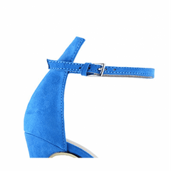 Platform Suede High Heel Sandals - 10cm
