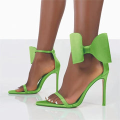 Bow High Heel Sandals