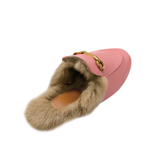 Basic Flat Scarf Slides Slippers