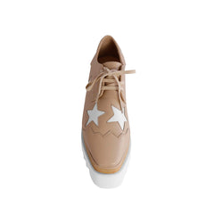 Star Lace Up Oxfords Platform Sneakers