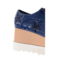 Star Lace Up Oxfords Platform Sneakers