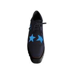Star Lace Up Oxfords Platform Sneakers