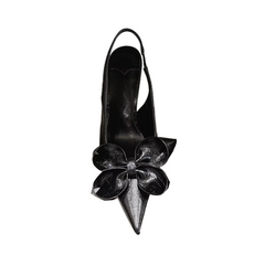 Bow Mid Heel Sandals