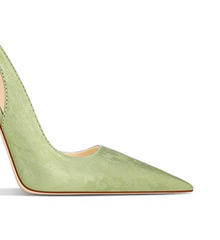 Cut Out Mid Heel Sandals - 8cm