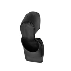 Block Heel Platform Mules Sandals