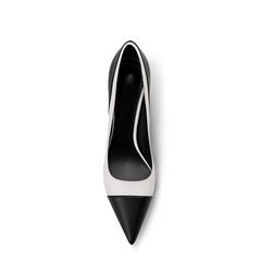 Bi-Color High Heel Pumps - 10cm