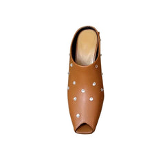 Diamante Mules Sandals