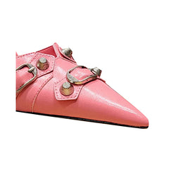Studded Mules Sandals - 9cm