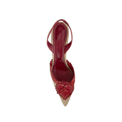 Heart High Heel Sandals