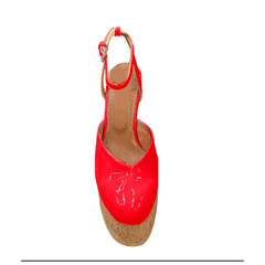 Ankle Strap Platform Wedged Heel Sandals