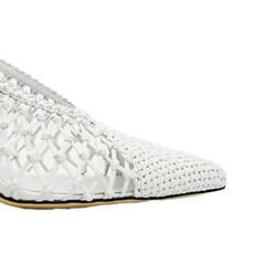 Cut Out Kitten Heel Sandals - 5.5cm