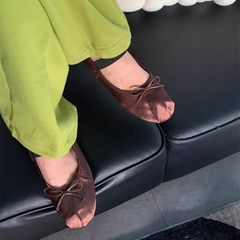 Bow Flat Ballet Shoes