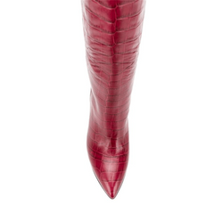 Leather Knee High Boots