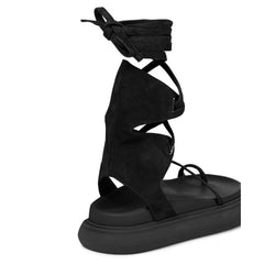 Lace Up Gladiator Sandals